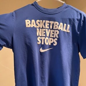 Basketball never stops Shirt